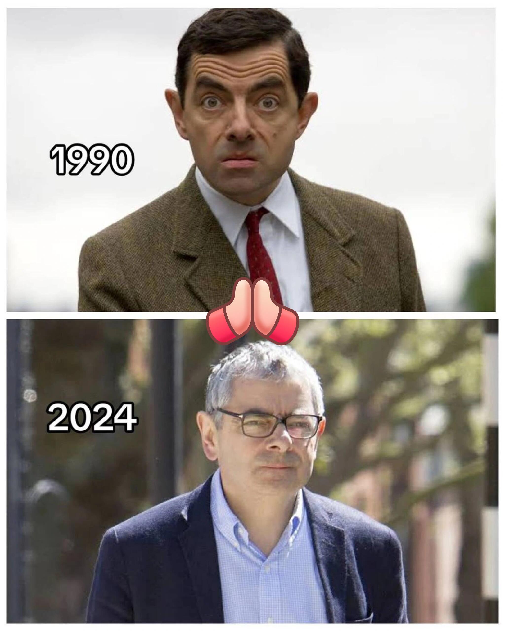 憨豆先生演员变化，岁月如歌！