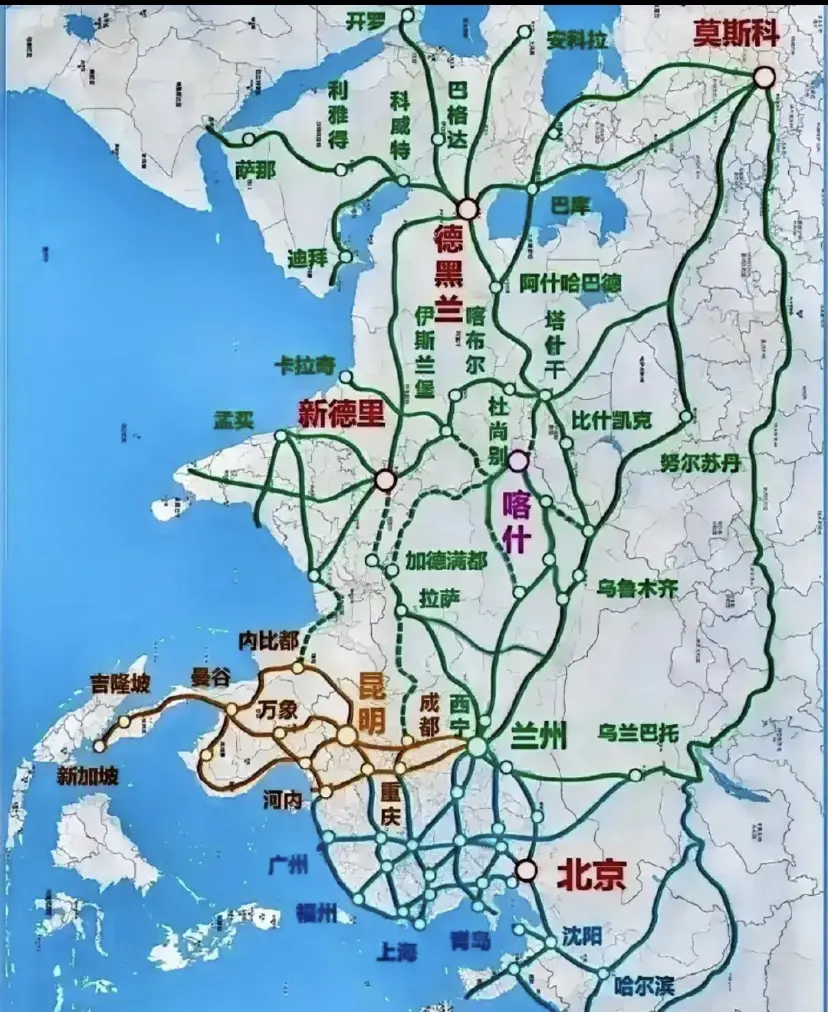 新疆才是世界的中心呀

