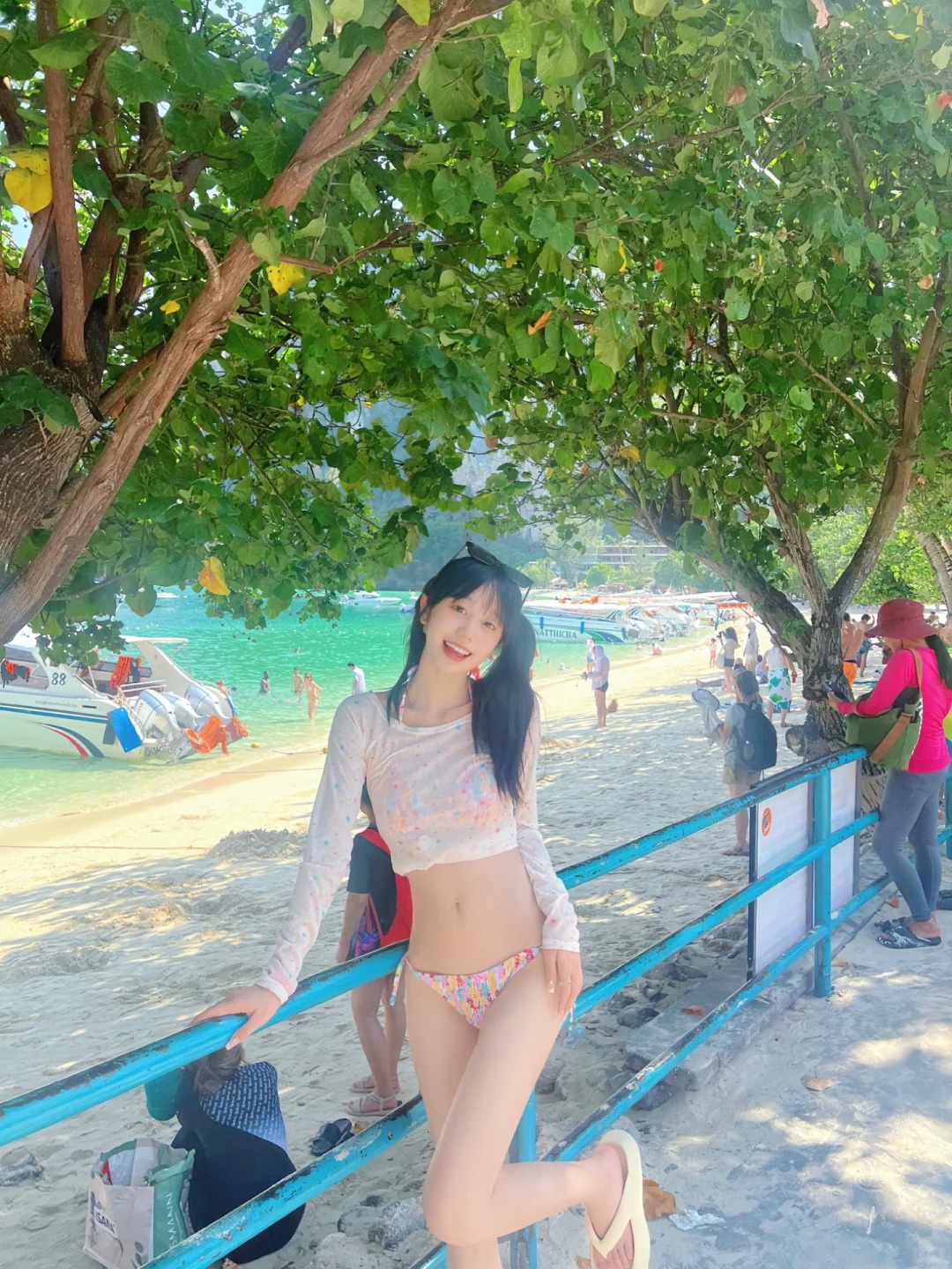 甜妹的泳衣👙终于实现了比基尼自由
普吉岛皮皮岛🏝
来了泰国发现海边大家都这样