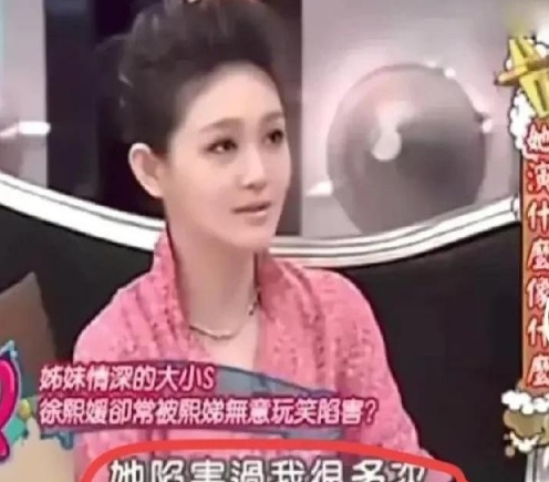 大S这句话突然从录影棚飘出来的时候，坐在道具沙发上的小S直接凝固了。

谁能想到