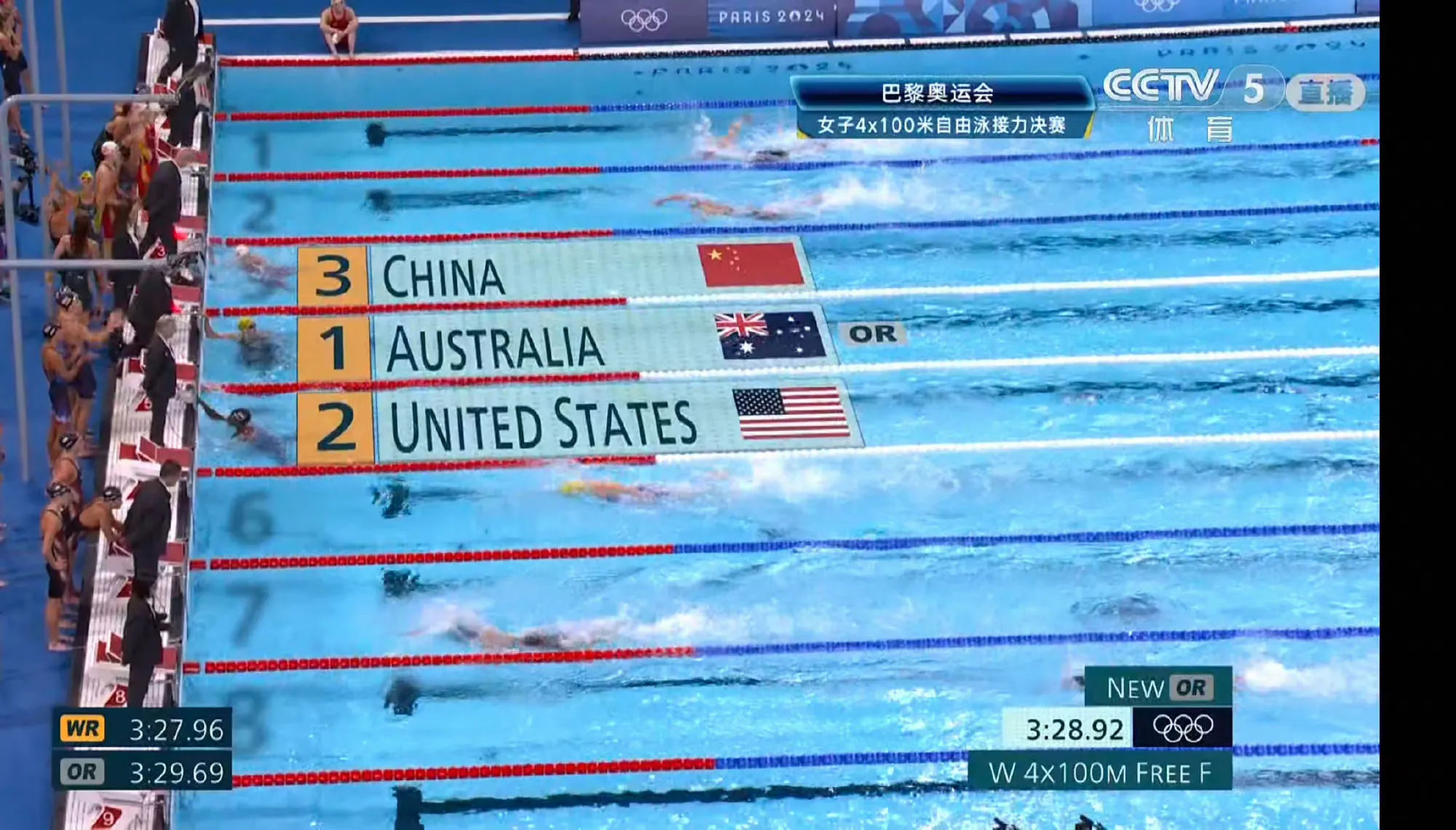女子接力摘铜！中国游泳队最新比赛战况一览[玫瑰]

1、女子100米蝶泳半决赛（