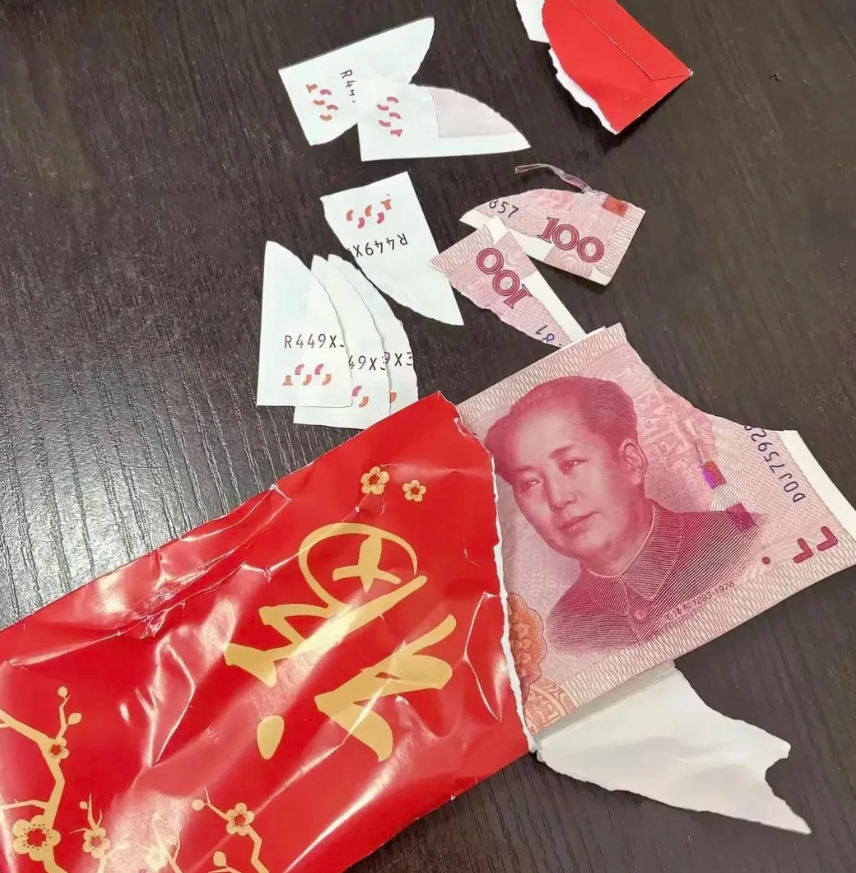 这可咋办啊？上午老公的朋友来家里做客，给孩子包了一个大红包，当时我在厨房做饭，他