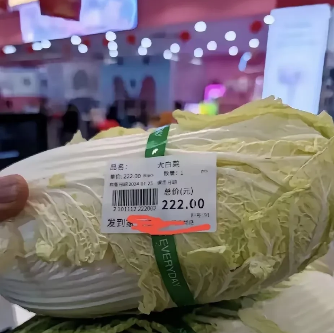 白菜刺客，这价格估计没几个人能吃的起吧