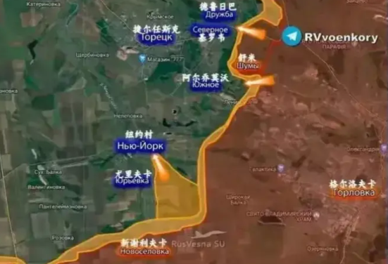 俄军攻破乌克兰捷尔任斯克，硬骨头被啃！4万乌军无力抵挡，补给被割断，西进之门敞开