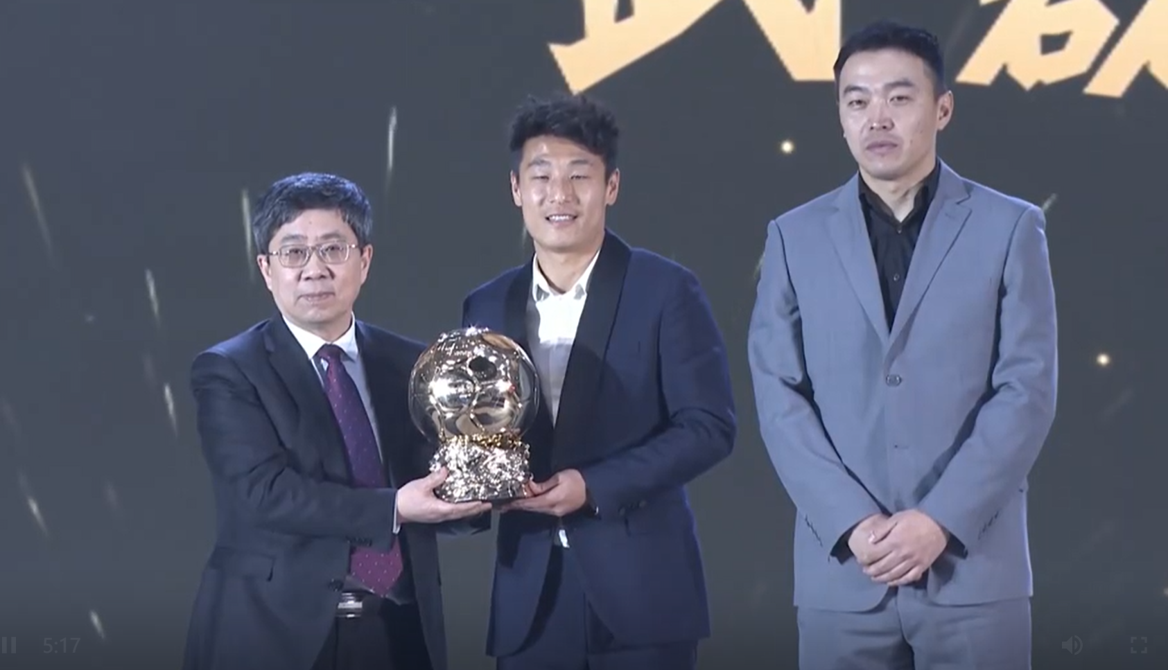 中国金球奖，太尴尬了！
中国金球奖颁奖典礼，关注度最高的是男子金球奖，如今获奖结