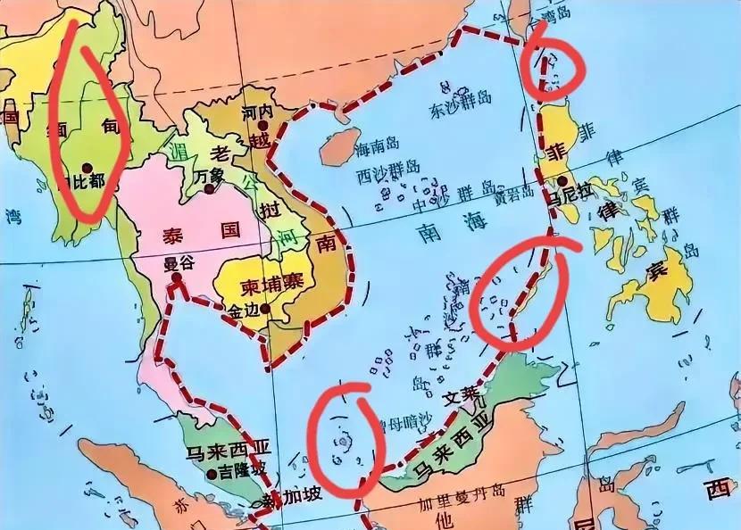 这几个地方，谁能收回来，谁就是国家英雄，而且一个比一个牛。
一，巴坦群岛，通向太