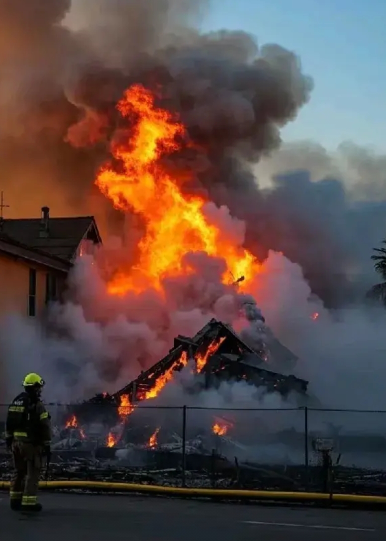 美国已放弃救火。
洛杉矶的大火已经烧了12天了，今天洛杉矶当地宣布不灭火了，因为