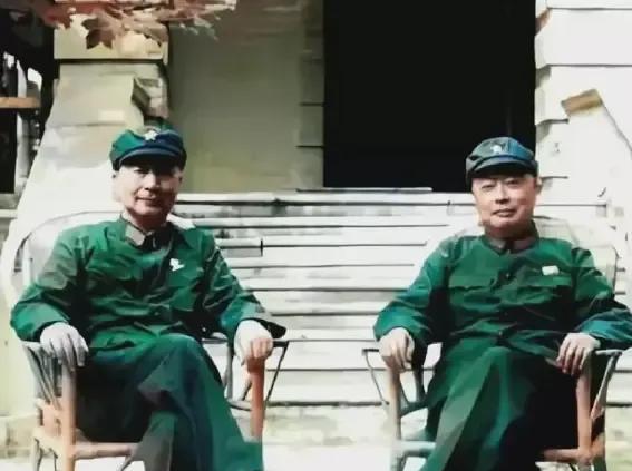 这是一张珍贵的照片，而照片的主人公是两位开国元帅，那年是陈老总70岁寿辰，他本来