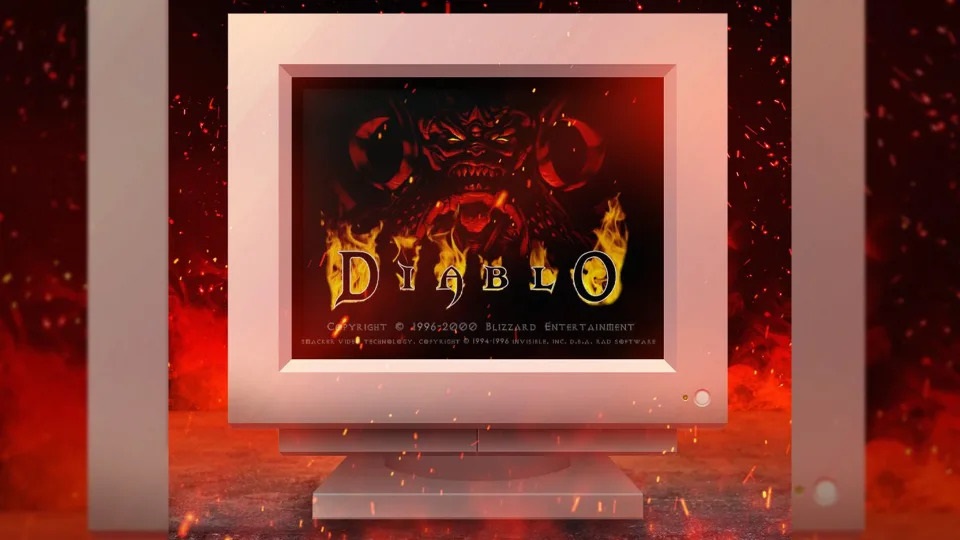 《暗黑破坏神》（Diablo）是暴雪在1996年推出的游戏，可以说改变了整个AR