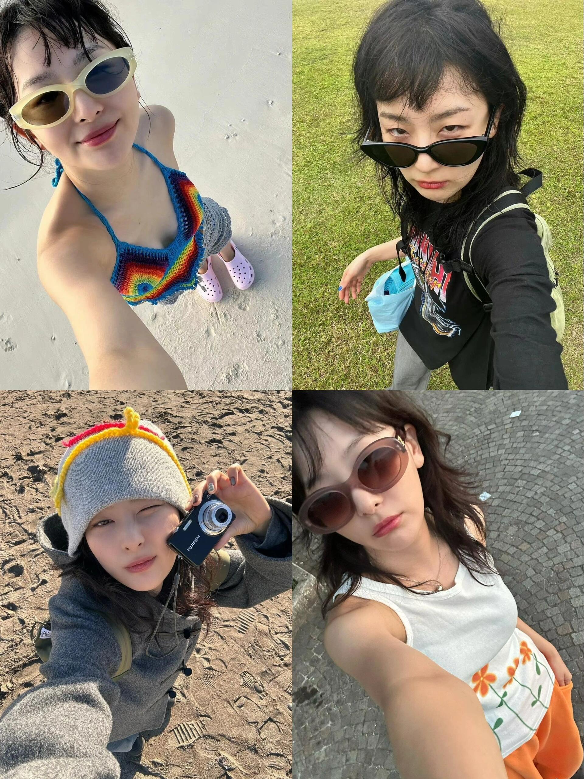 姜涩琪记录美丽的瞬间
