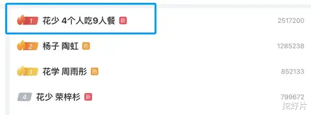 收手吧，“作精们”！《花少》吃独食，孤立前辈，内娱208万们毫无体面（花少是什么电视剧）-第1张图片-九妖电影