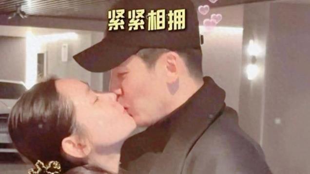于晓光携子赴韩探秋瓷炫，跨国夫妻甜蜜相拥展现家庭温馨