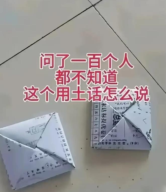 这玩意儿你们那边的土话叫什么？我甚至连我这边叫什么都不知道。