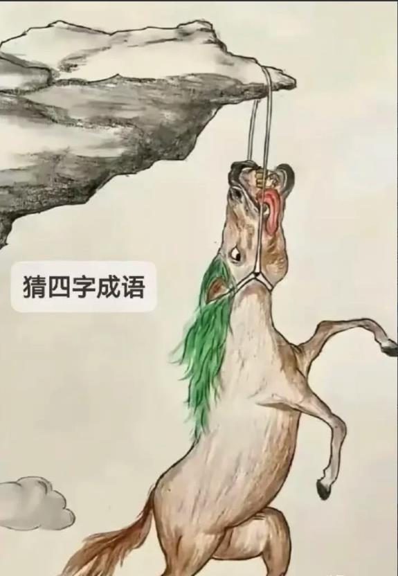 这4张图分别是什么成语？