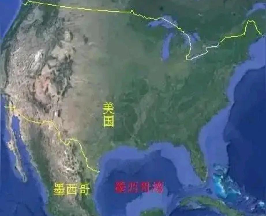 当美国欢庆“美国湾”的诞生之际，墨西哥却沉浸在悲痛之中，因为他们失去了数百年的墨