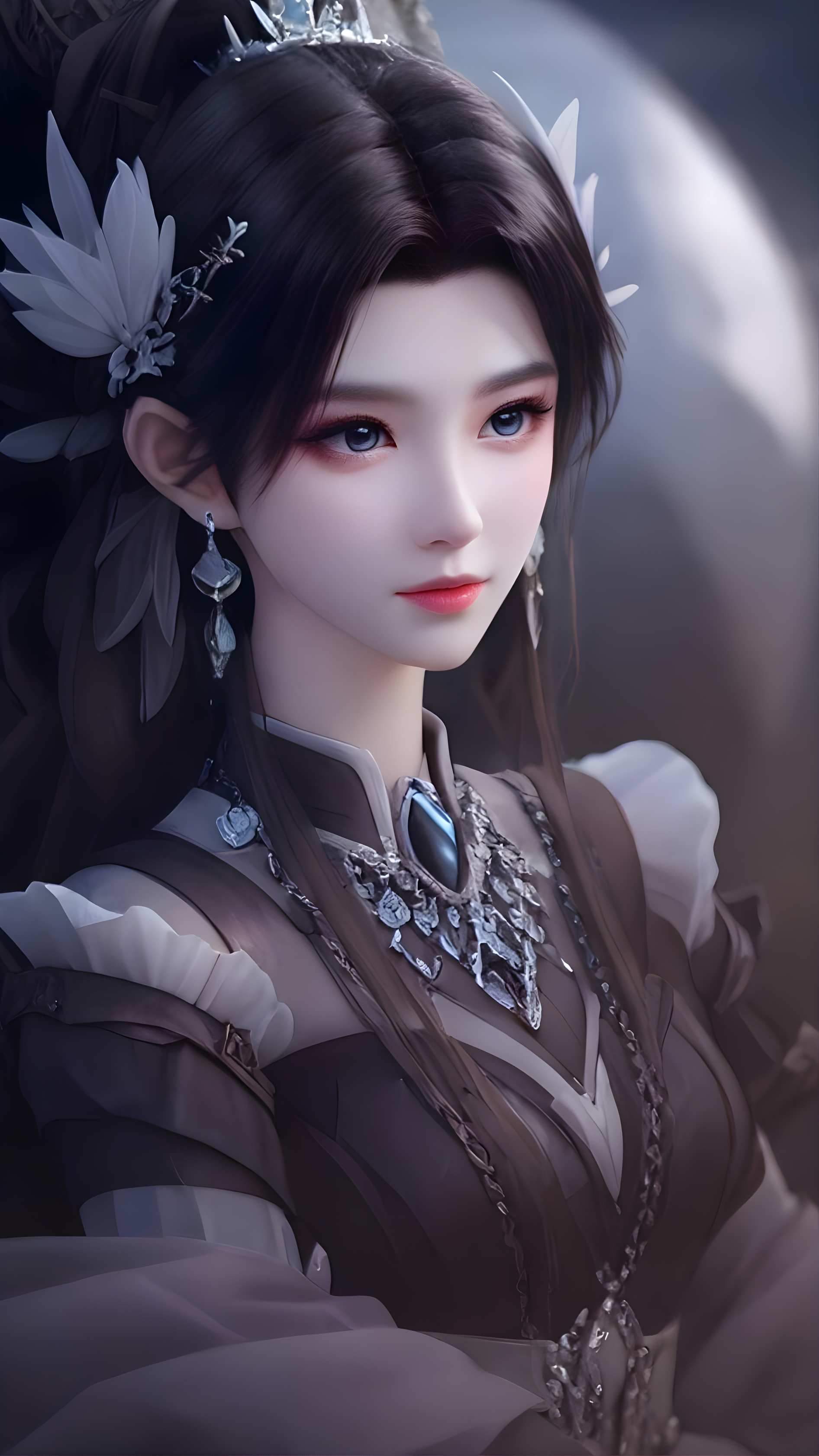 《斗破苍穹》国漫女神高清无水印壁纸：萧炎哥哥，薰儿等着你，到时，没落的萧家，会因