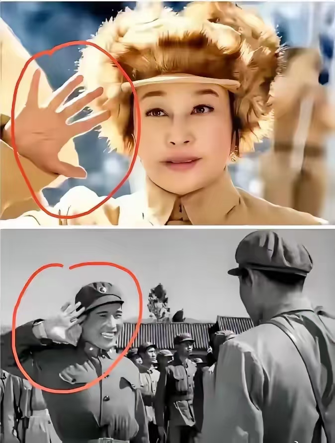 家人们，我得跟你们唠唠我对刘晓庆的“打脸”经历。以前看电影，瞧见她五指炸开式的敬