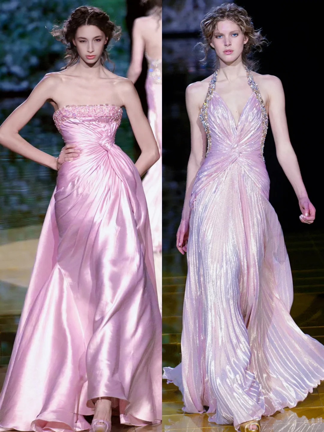 不知道这些裙子被炸毁了没有
Elie Saab Haute Couture S/