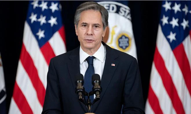 布林肯重申不寻求同中国“脱钩”!！
今天下午在结束任期内第二次访华之际，美国务卿