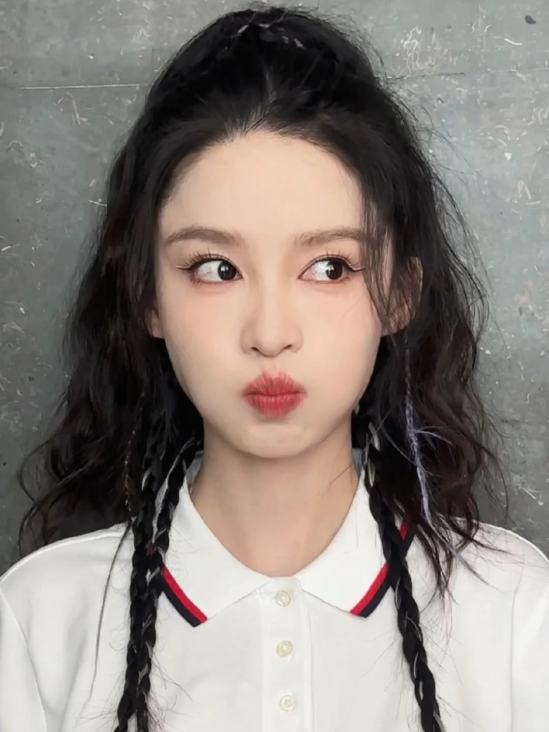 李沁✖️白色眼线✨