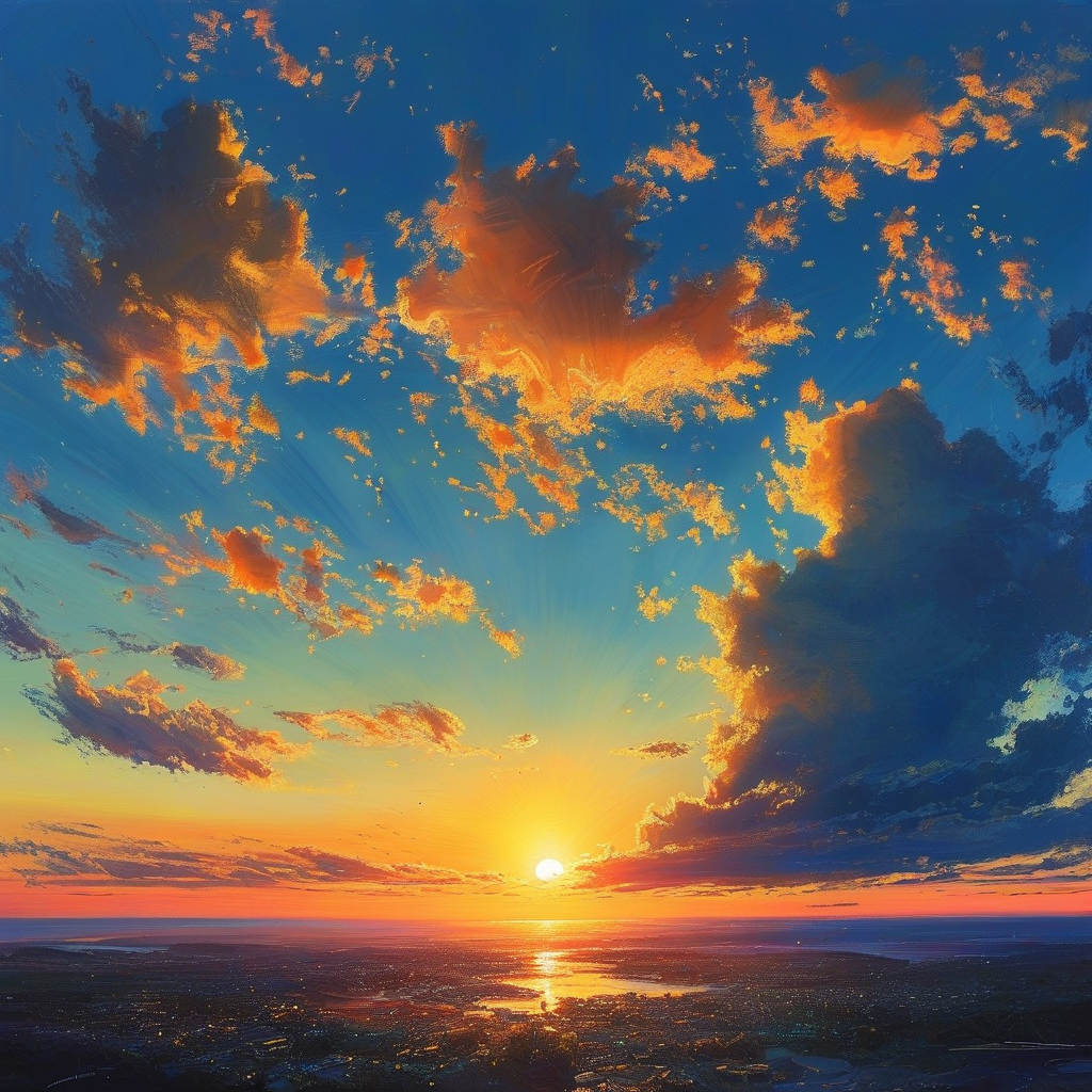 倾心相遇，如同繁星点点，照亮了彼此的生命。在这宇宙的辽阔中，我们的相遇是如此美妙