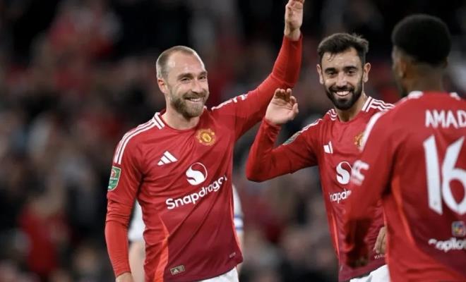 埃里克森还没有得到续约合同！英超第八轮，曼联2-1战胜布伦特福德，尽管是通过加纳