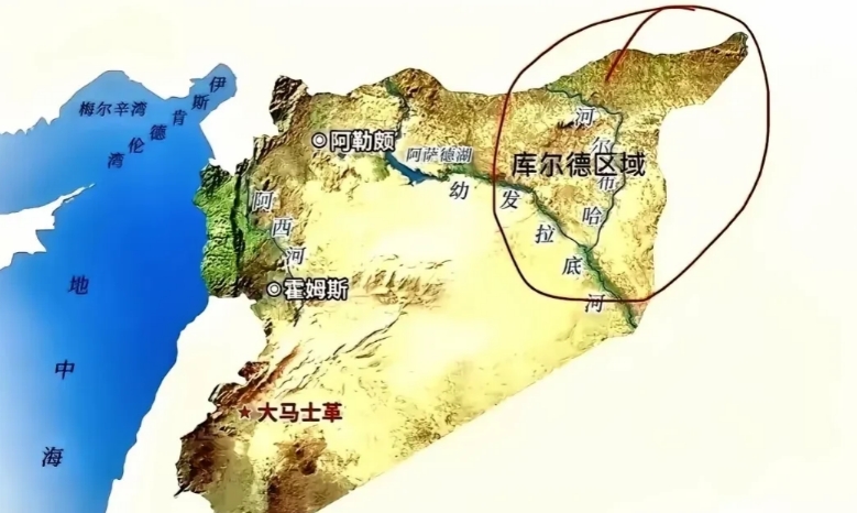 叙利亚库尔德人掌控资源及影响！

12月30日，叙利亚库尔德人掌控了叙东北部的水