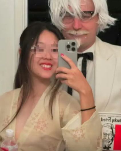 在美被害女生庄梦涵ins账号被扒，最近全是大尺度照片，其父母离异，美本艺术学院4