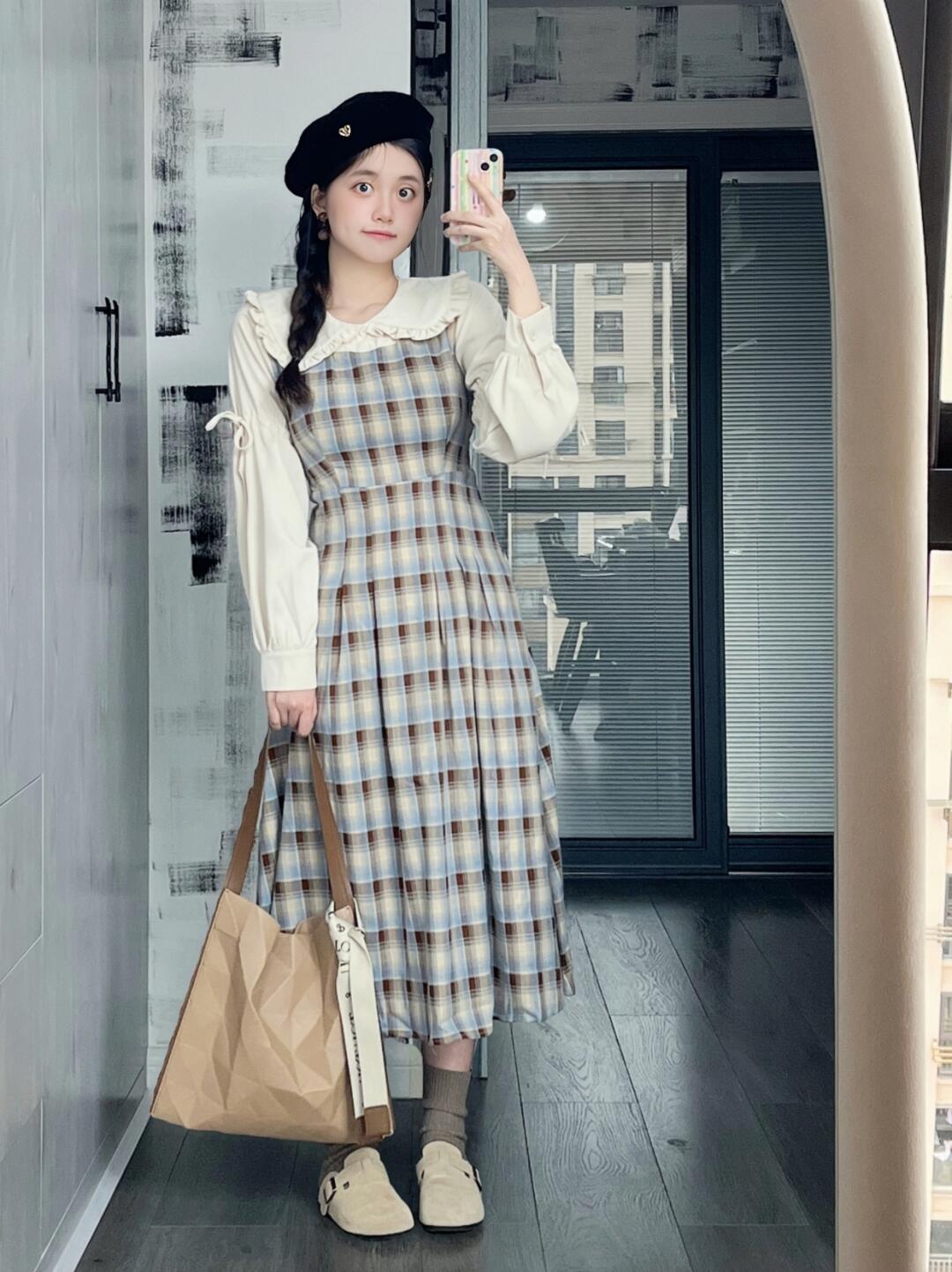 杏色棕色卡其色🍂秋天的感觉这不就来了嘛