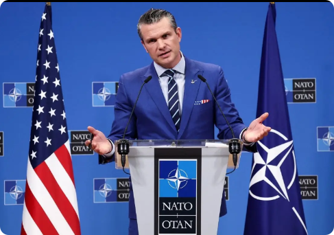 这位新任美国国防部长皮特·赫格塞斯现在真的是狮子大开口了，在北约国防部长会议的新