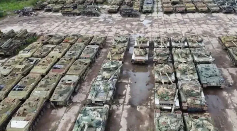 德国一家门户网站报道，对 16 个俄罗斯基地的卫星图像的分析显示，到 2024 