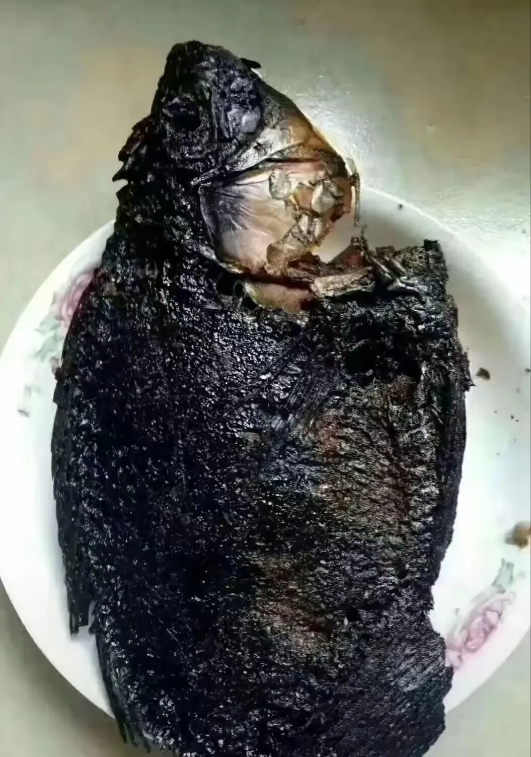 今天跟媳妇拌嘴了，上午给我做了条鱼，她到底要闹哪样？