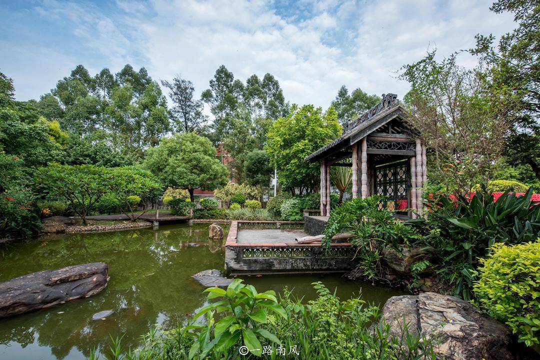 广州白云山下隐藏一个精美园林，诗情画意，古色古香，媲美苏州园林