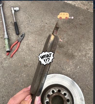 被坑惨！修理厂保养后车坏路上，刹车片还很新

家人们，今天去叔叔推荐的修理厂做保