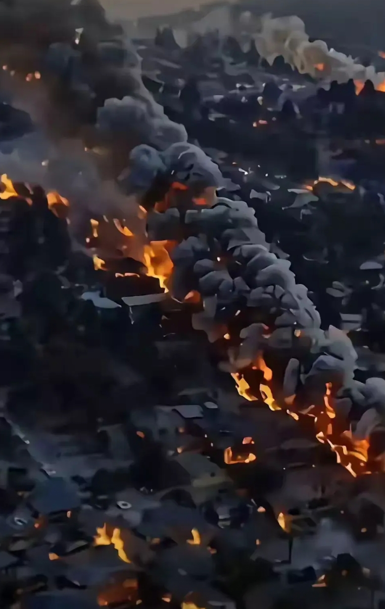 洛杉矶大火该不该同情？

现在很多人开始出现一种情绪，不再认为老美是优越的国家，