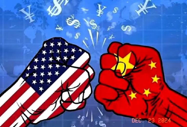 美国现在很尴尬，美国要是介入中东或者俄乌冲突，美国现在局势很明朗，东方大国肯定会