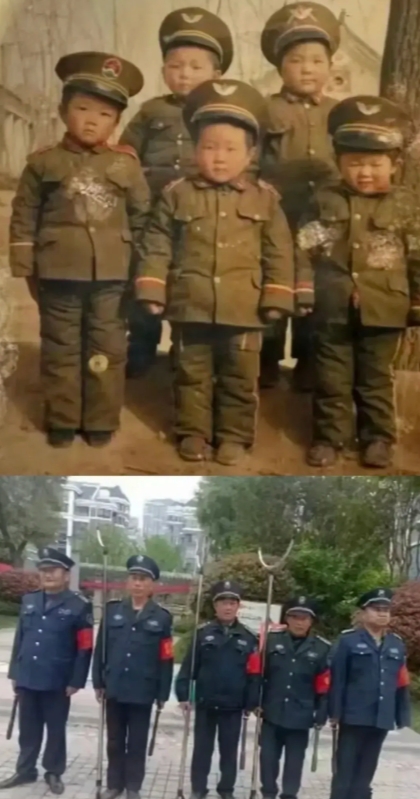 哥儿五个小时候的梦想都实现了