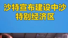 “沙特”来波双十一 规划4平方千米给我国随便搞经济，沙特这波赚麻了~