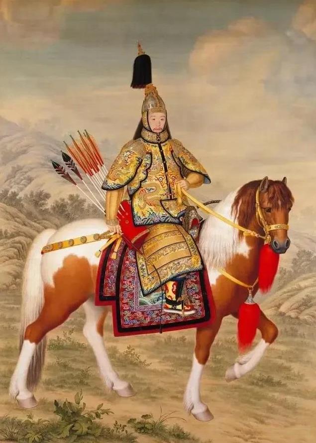 清军打准噶尔的时候，乾隆很是关心前线战事
乾隆睡醒之后，就到军机处看自己白天看过