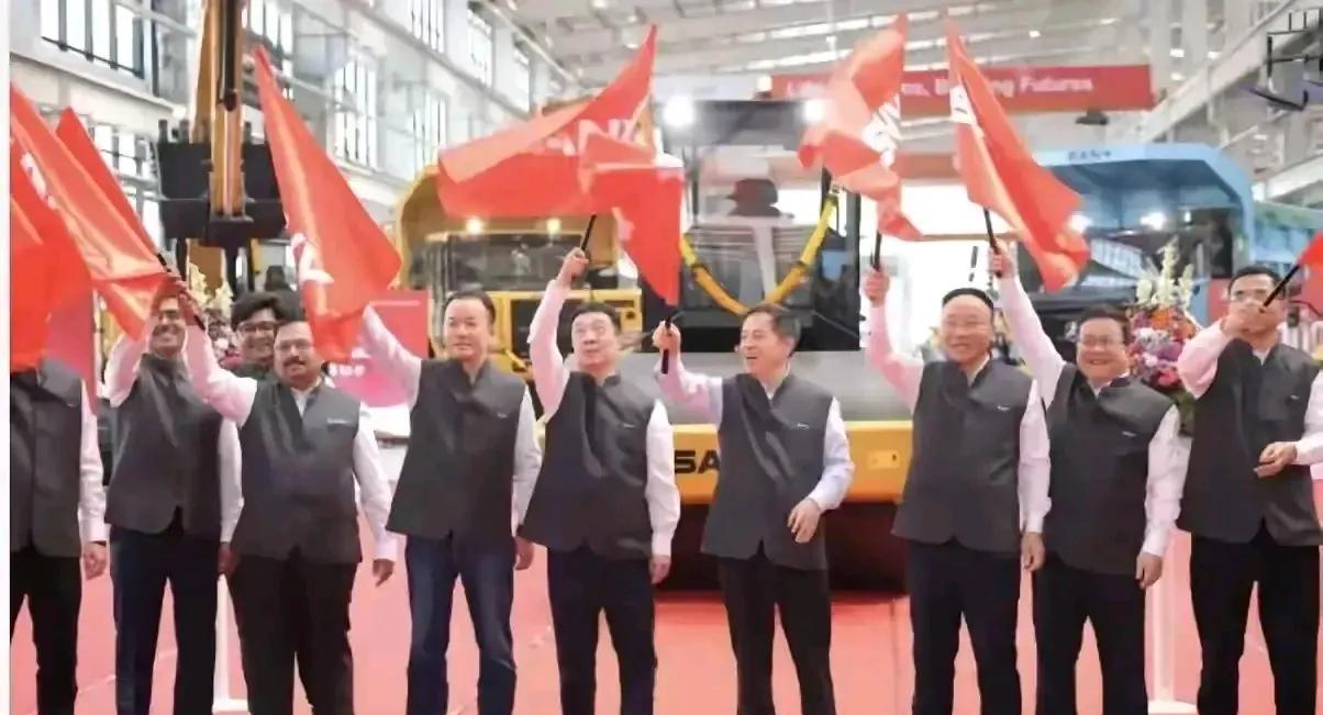 三一重工胆子非常大，现在去印度投资设厂，年产重型装备超过15000台以上，且不说