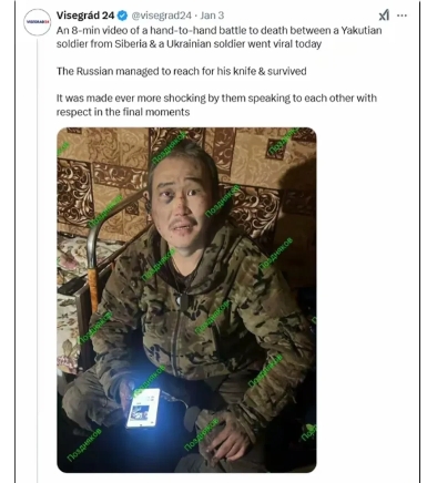 乌克兰士兵与俄罗斯士兵“肉搏战”被公布出来，网友看到后，纷纷表示受不了，两名士兵