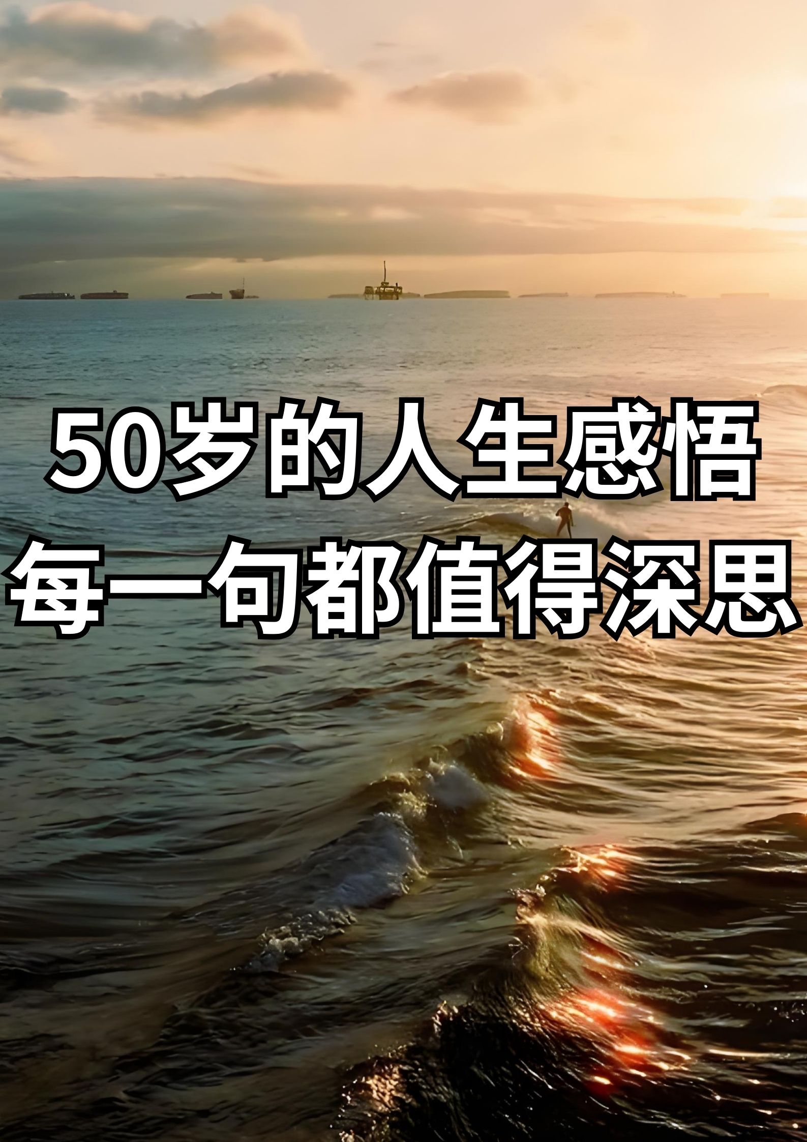 50岁的人生感情，每一句都值得深思！