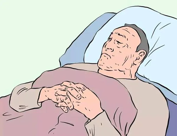 我发现一个很奇怪的事情，当老年人生病生活不能自理，卧床不起，吃饭需要人喂，大小便