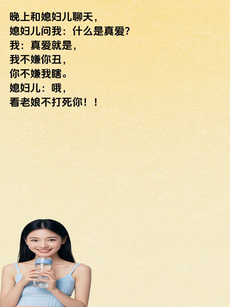 御姐风美女讲幽默笑话，气场两米八，你爱不爱？