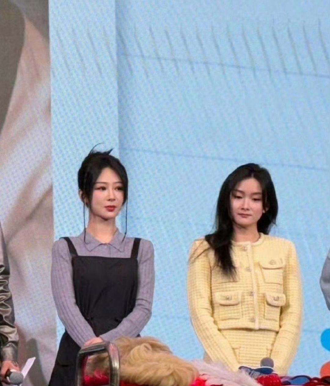 杨紫旁边那位女生化了很自然的妆，你知道她是谁吗
