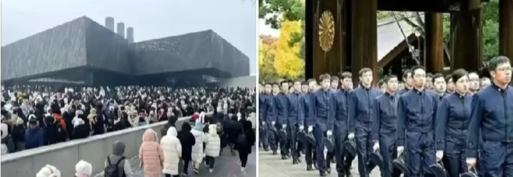 中国同胞们，请睁开你们的双眼，目前有两种截然不同的场景正在上演。

一方面，中国