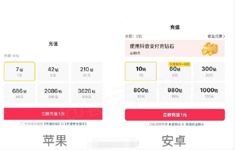 你们各厂家特别是游戏厂家卖货的时候把本体价格和苹果税分开标不就得了?
比如连抽6