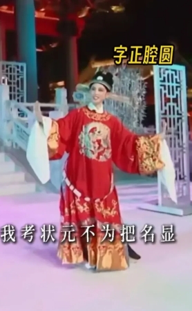 黄圣依真的很优秀，女扮男装长相太清秀了，唱起黄梅戏字正腔圆的，皮肤白到发光。

