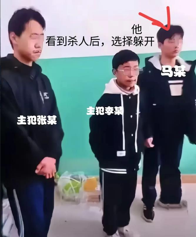 央视公布了“邯郸初中生杀同学案”过程，杀人时，一人选择到大棚外，令人吃惊的是，虽