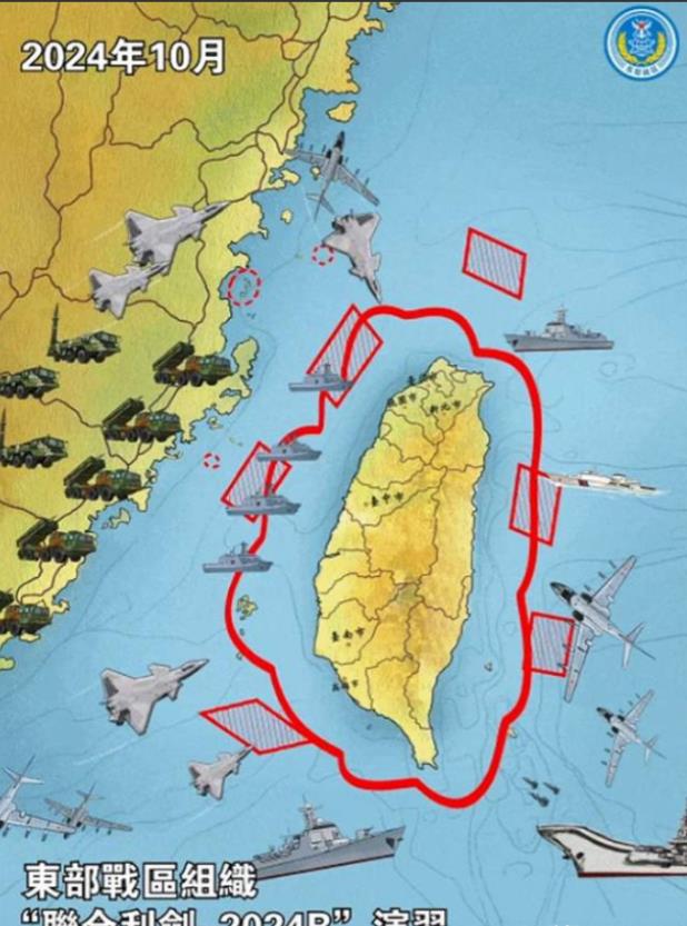 美国为什么会如此紧张地围着台海转？因为东方大国的围而不打战术，不按照美国的节奏走